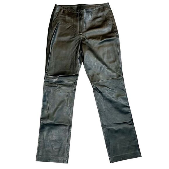Auguri Faux Leather Pants 44 - Picture 1 of 11